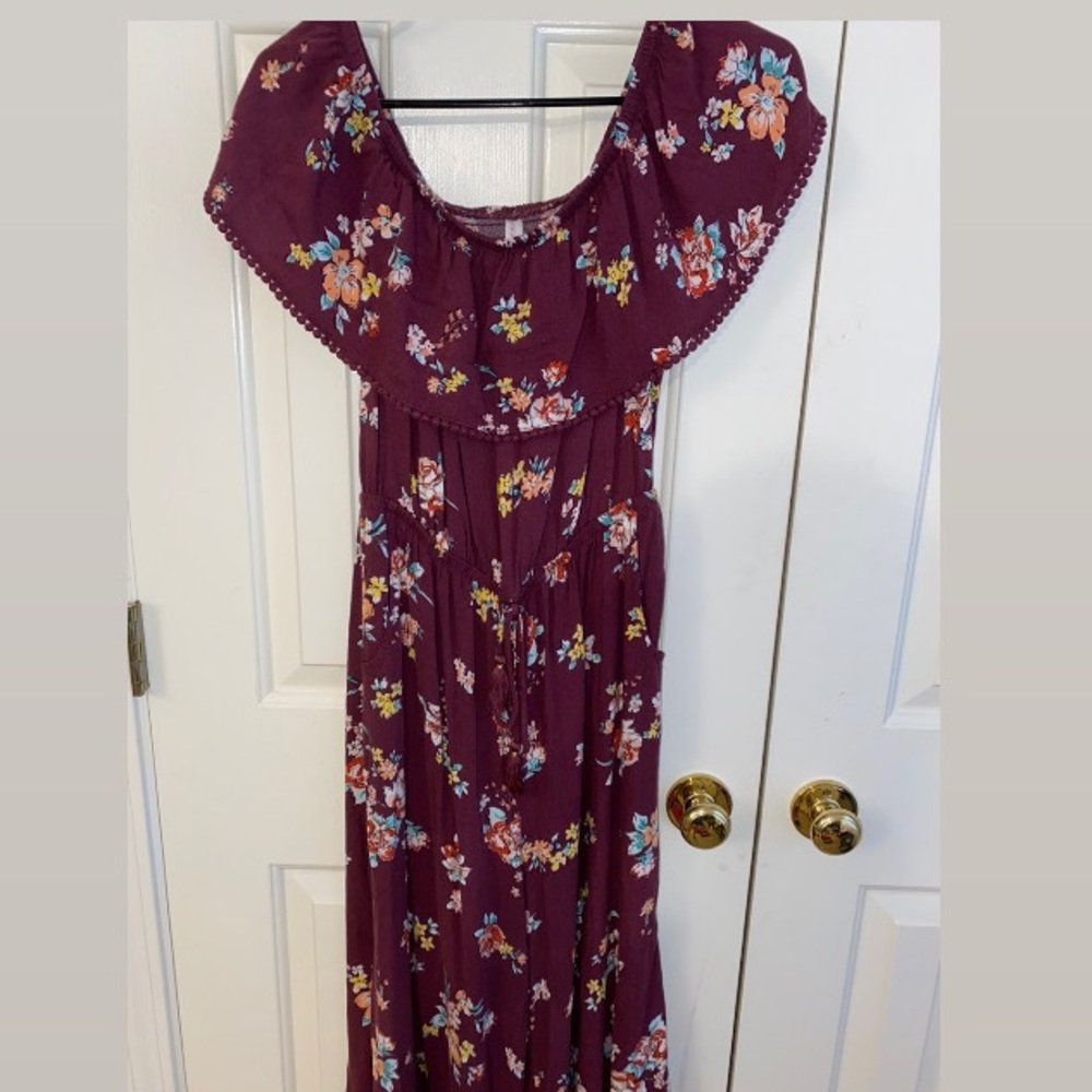 Cold shoulder jumpsuit
